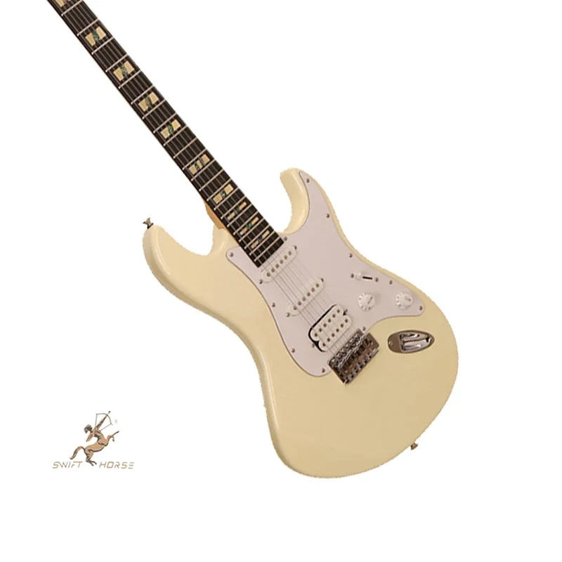 

ST electric guitar OEM custom Musical Instruments beginner guitar electric acoustic 6 strings die cast electric guitar