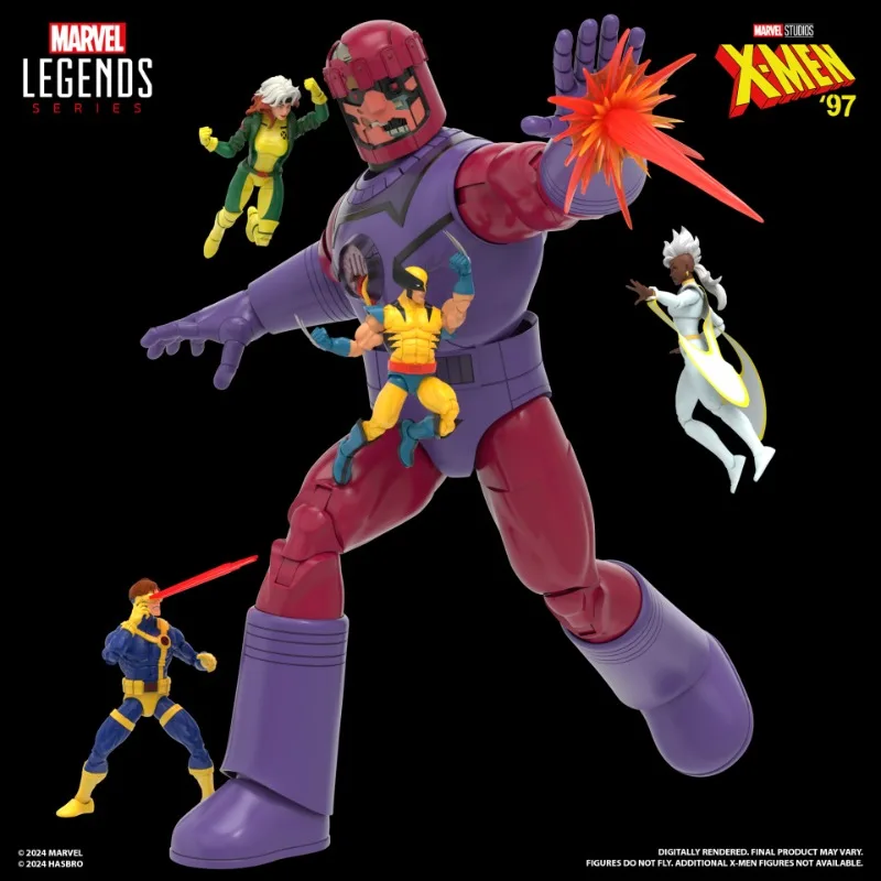 

Серия Hasbro Marvel Legends: Sentinel Marvel's (X-Men '97) 22-дюймовые новые фигурки