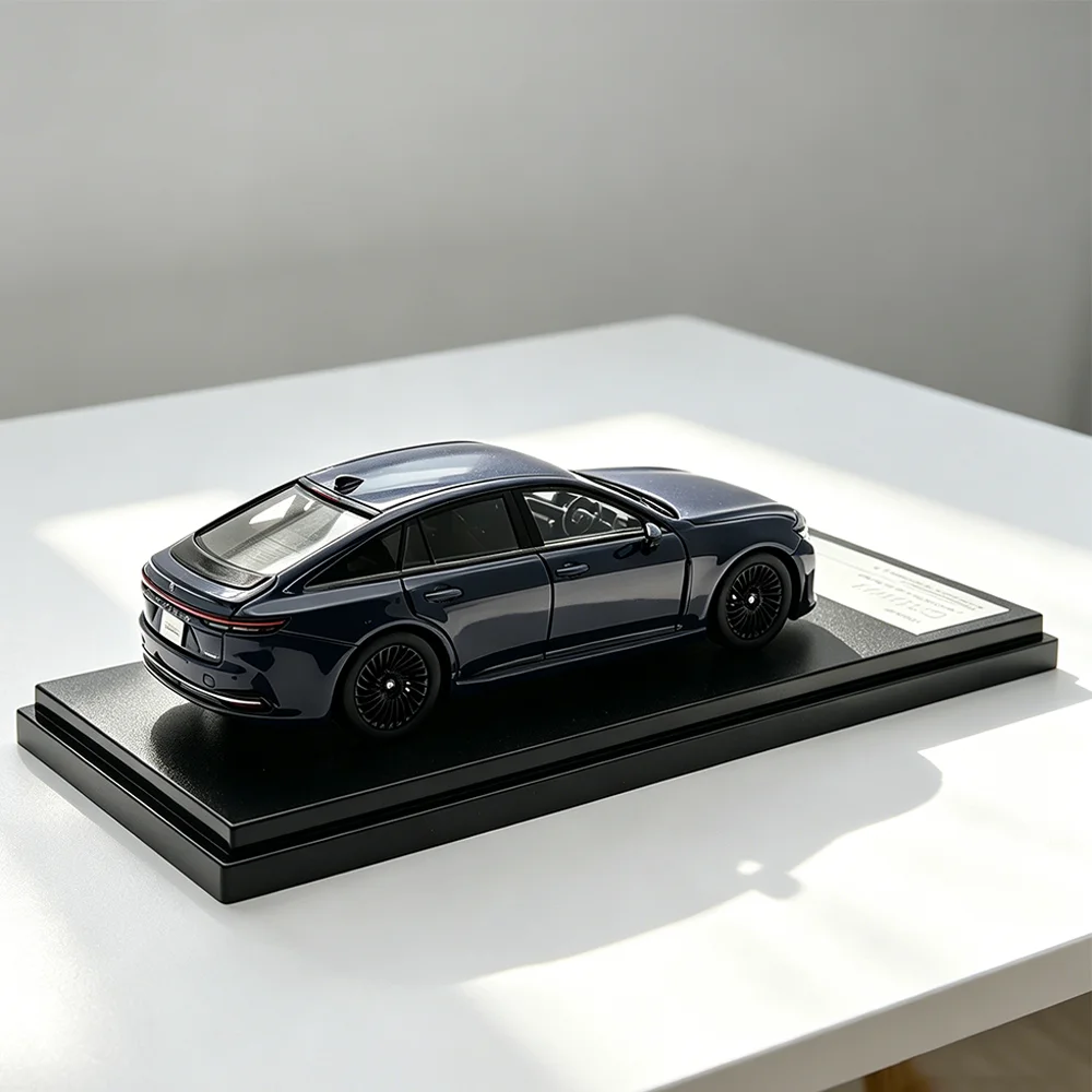 1/43 Hi-Story Brand Model Car Toyota Crown Z 2024 Black Package