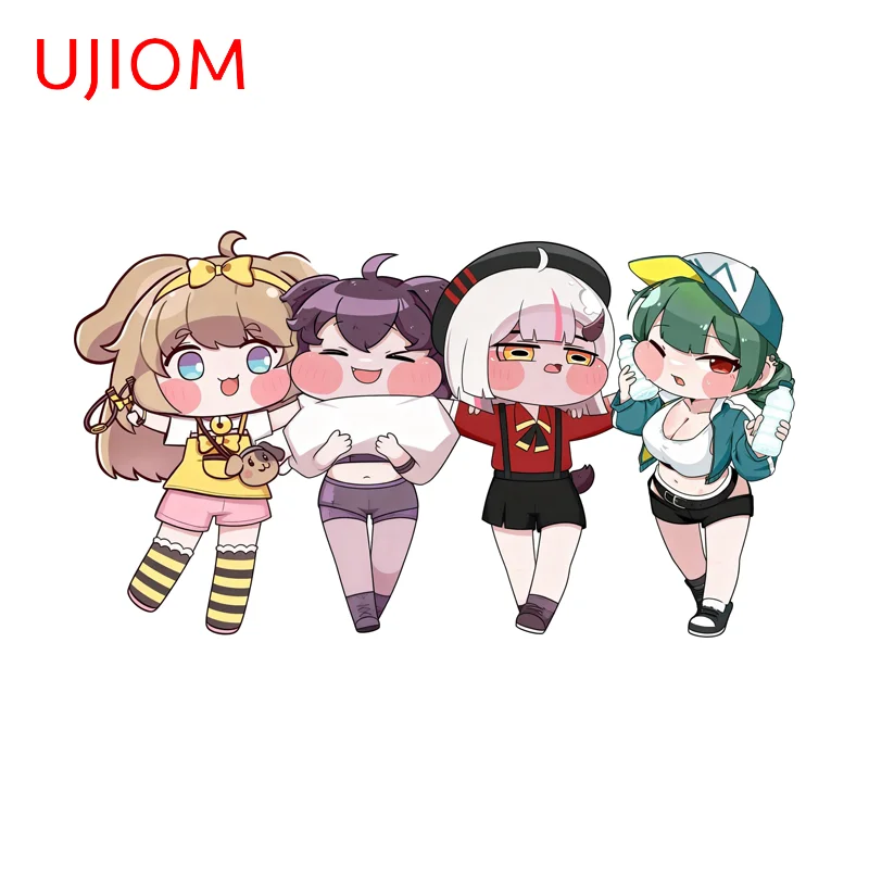UJIOM Trickcal Kawaii Wall Sticker Customizable Decorative Veneer Decal Publicized Personality Room Decoration Accessories