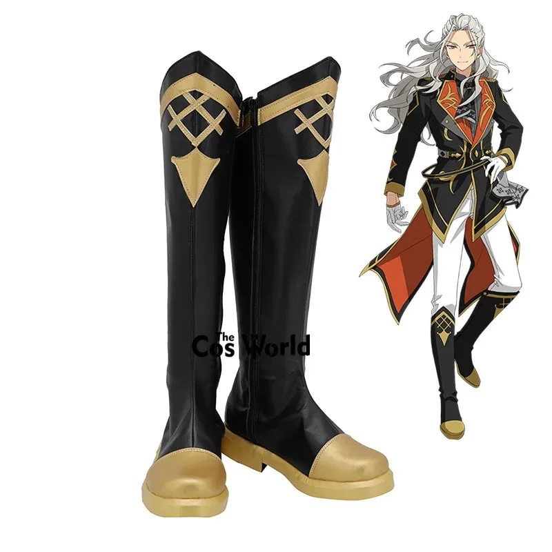 

Ансамбль Звезд! Eden Ran Nagisa Tomoe Hiyori Saegusa Ibara Sazanami Jun Games Customize Косплей Туфли на низком каблуке Сапоги