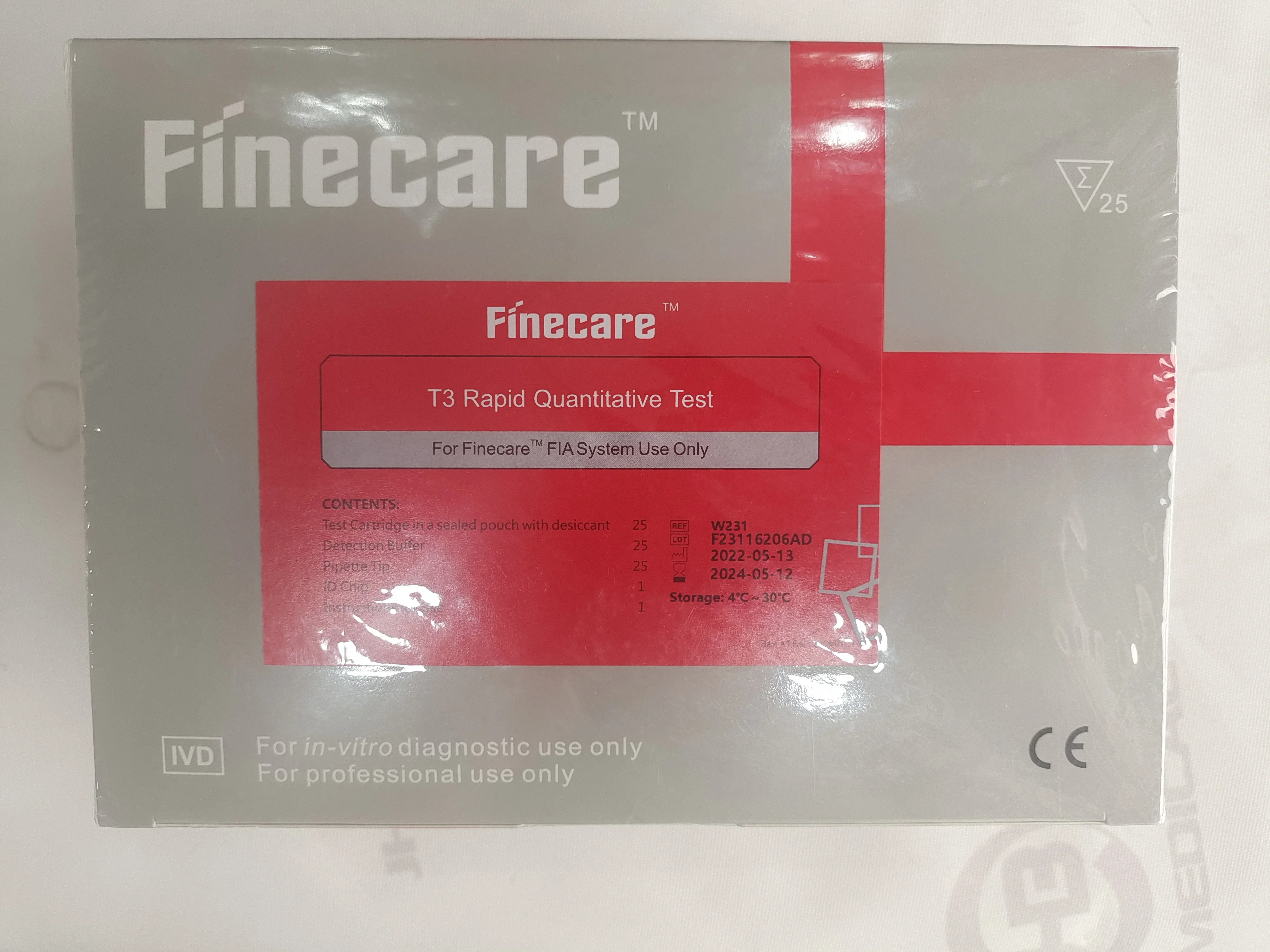 Wondfo Finecare Reagents Rapid Test Kits Rapid Quantitative Tests For FS113 FS114 FS205 Immunoassay Analyzer