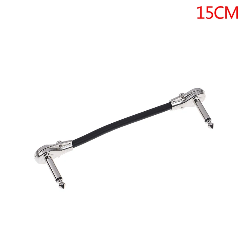 15/20/30cm Guitar Cables Guitar Effect Patch Cable Instrument Wire Right Angle Pedal high quality