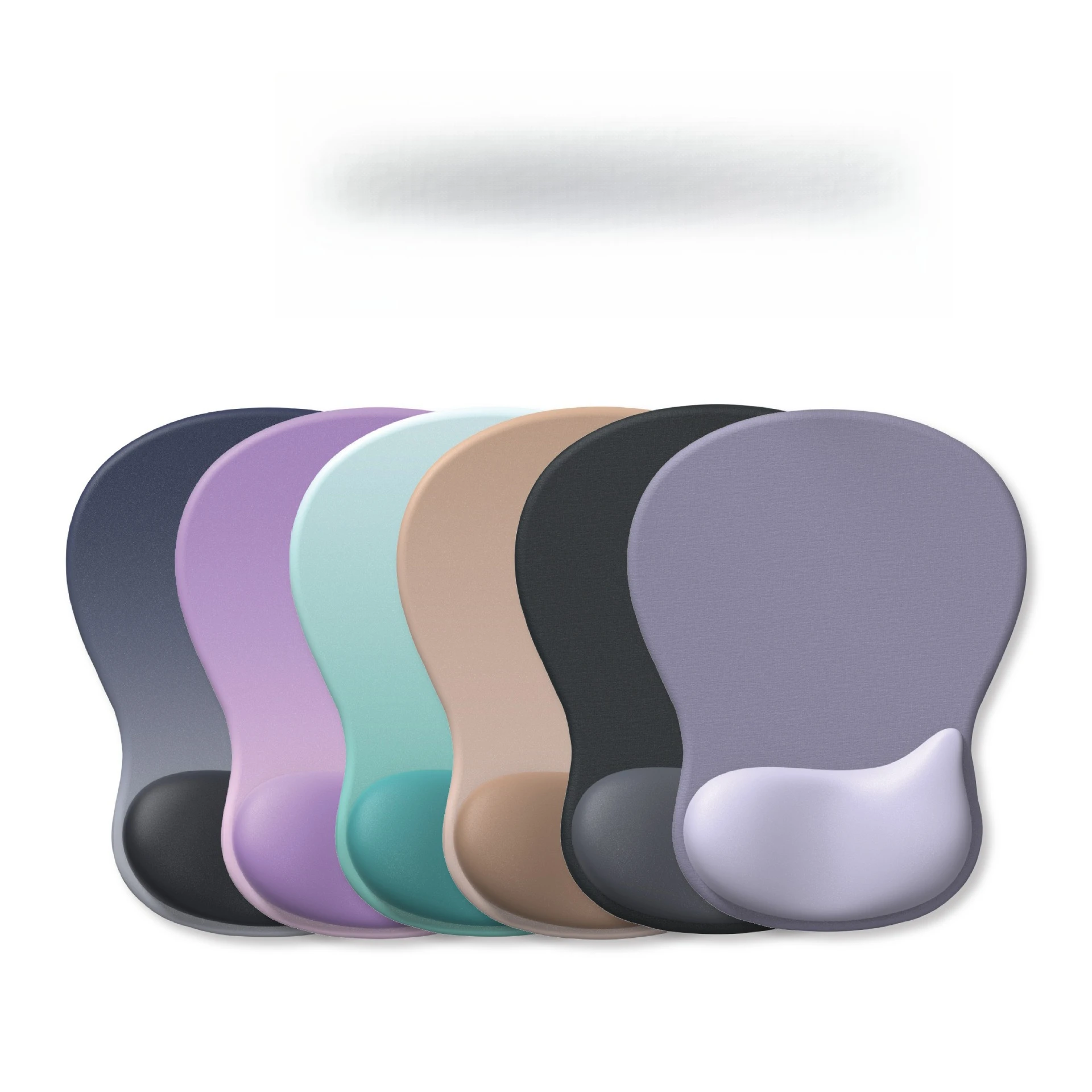 

Water drop silicone wrist mouse pad gradient simple thickened non-slip ergonomic computer hand pad