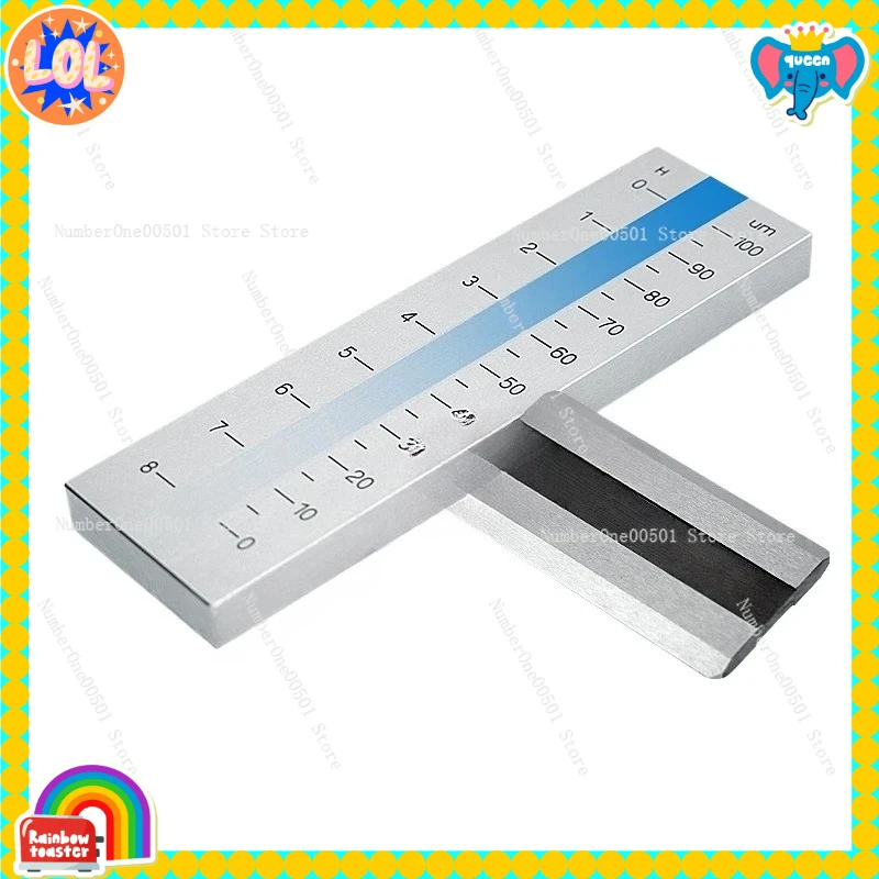 Scraper Fineness Gauge Stainless Steel Single Double Groove for Paint Particle Grindometer