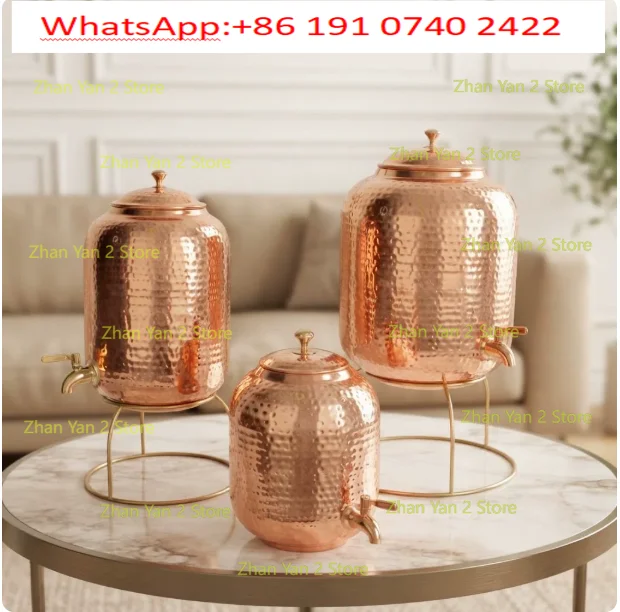 1PCS Copper Can, Cold Water Kettle, Water Dispenser, Retro Style Restaurant, Bar, Handmade Tea Kettle