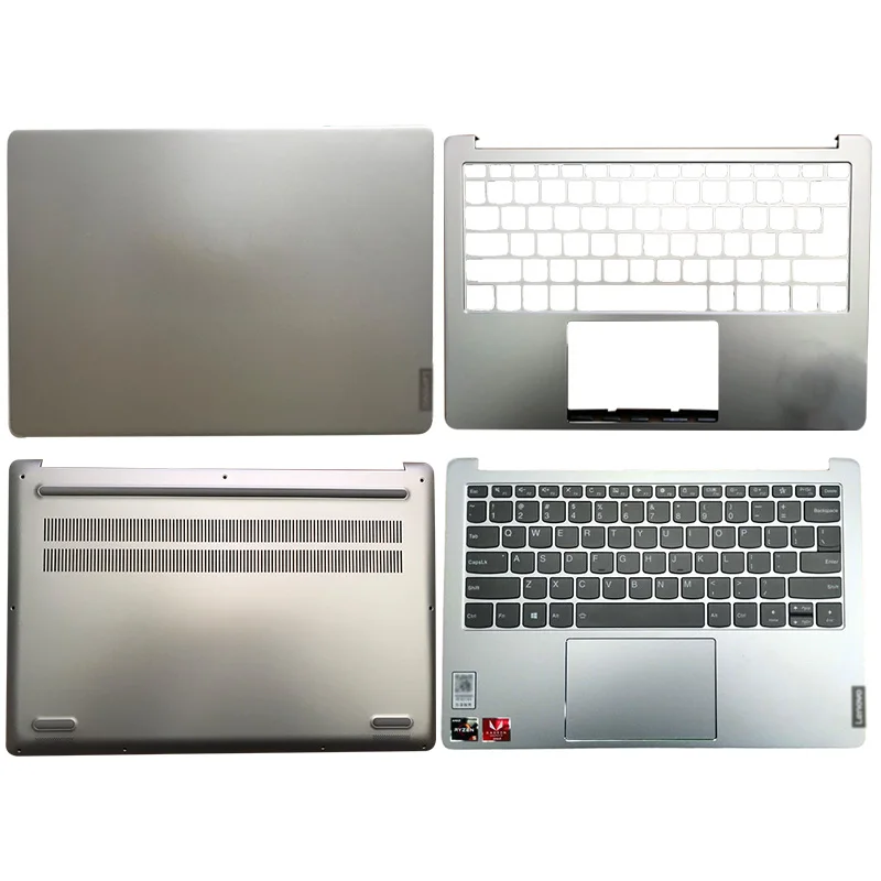 

NEW Laptop Silver LCD Back Cover/Palmrest/Bottom Case Laptop Computer Case For Lenovo Xiaoxin Pro13 S540-13 S540-13IML 2020