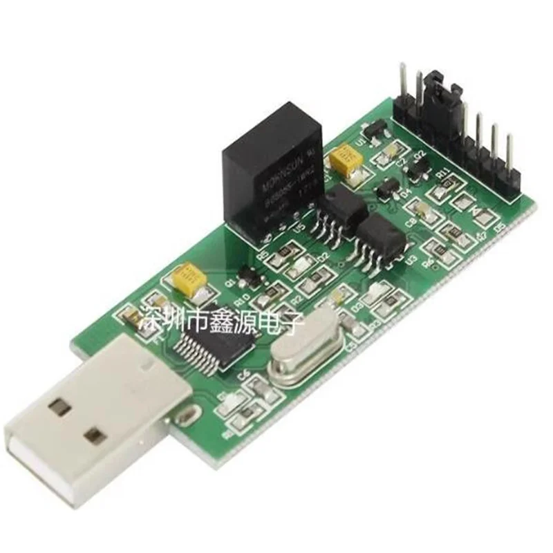 

High Speed USB to Serial Power Supply Optocoupler Isolation 3.3V 5V TTL Output Module