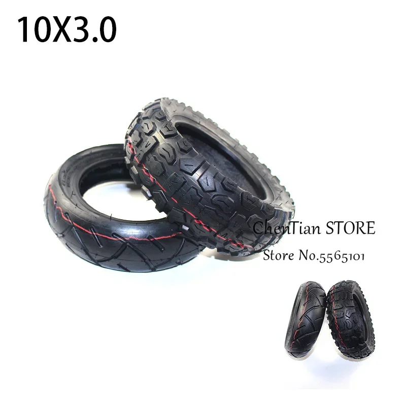 255x80 Tire Outer Tyre 10 Inch 10x3.0 80/65-6 Off Road  for Electric Scooter Zero 10x Dualtron KuGoo M4 VSETT 10+ Kaabo Mantis