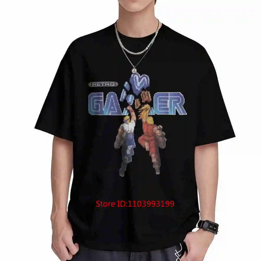 Streets Of Rage Mega Drive 16 Bit Video Game Short Sleeve Tee 100% Cotton T-Shirt