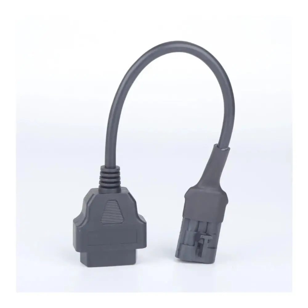 3 Pin To 16 Pin OBD2 Diagnostic Adapter Cable for Ducati SYM CFMOTO Motorcycles CAN K-Line Protocol ELM327 Fault Code Reader