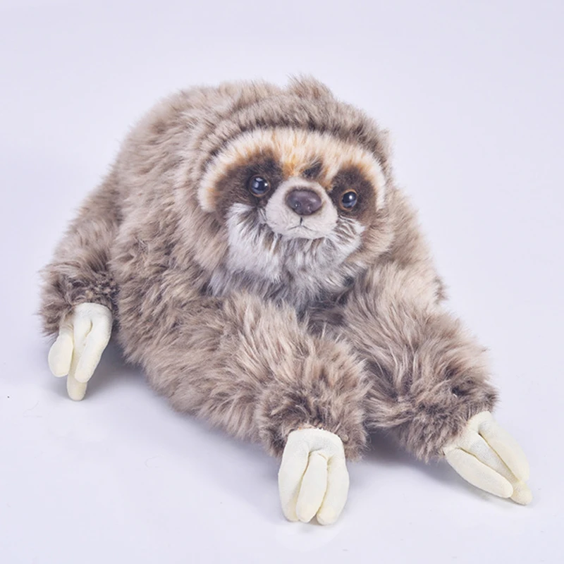 Simulation Sloth Cute Animal Ultra-soft Fluff Doll Children Stuffed Plush Toy