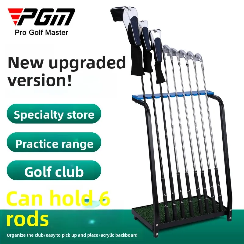 Golf Club Stands Display Rack 9-hole Pole Positions Course Supplies
