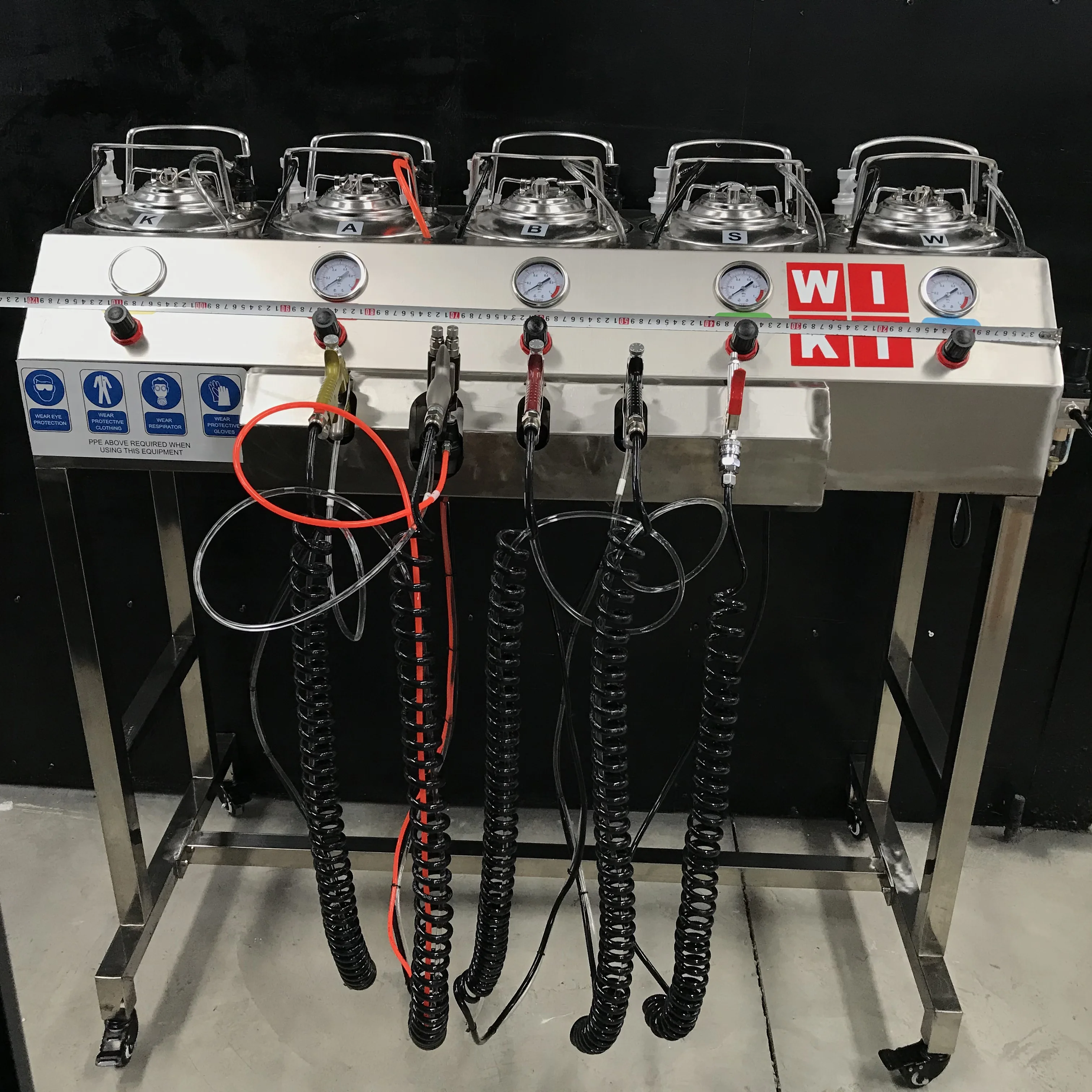 نانو الكروم رذاذ الماء الكروم رذاذ تصفيح الكروم آلة تصفيح الفولاذ المقاوم للصدأ معدات الطلاء معطف معدني