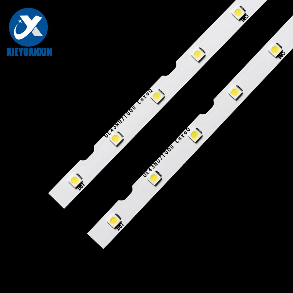 2 sztuk taśma podświetlana LED do Samsung UE43NU7120U UE43NU7170U BN96-45954A UE43N5570AU 43NU7100 UE43NU7100 BN61-15482A