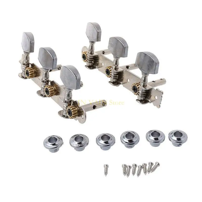 M5TC Metal Guitar String Tuning Pegs Machine Heads Tuners Keys Parts 3L 3R