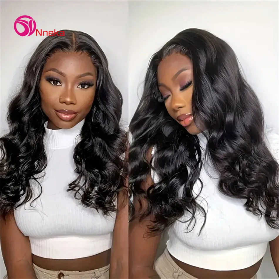 38 Inch 13x4 Body Wave Lace Front Human Hair Wigs For Black Women Pre Plucked Body Wave 13x6 HD Lace Frontal Wig