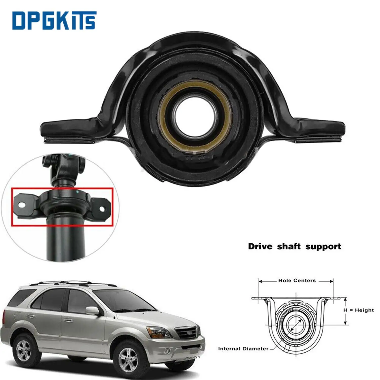 2680-91 268091 0709C3E951 1PC Auto Driveshaft Center Support Bearing For Kia Sorento 2007-2008 High Quality Car Repair Parts