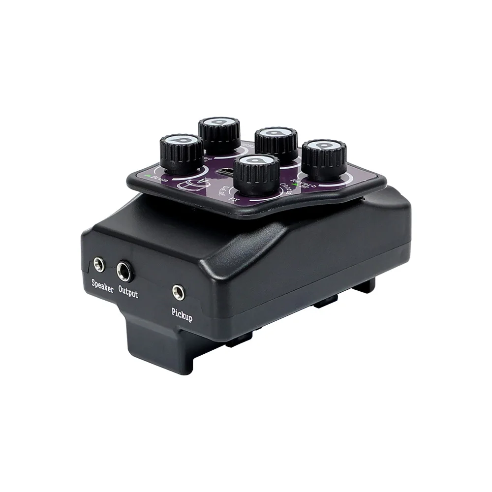 

Acoustic Guitar Vibrating Pickup Piezoelectric Plastic Side Hole Stringed Instruments Parts Accessories Metal