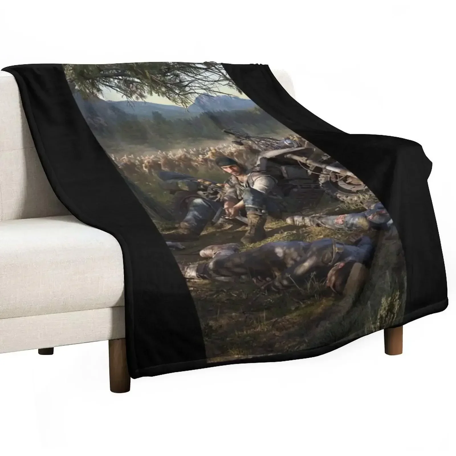 Days Gone Deacon Throw Blanket Loose Bed covers Blankets