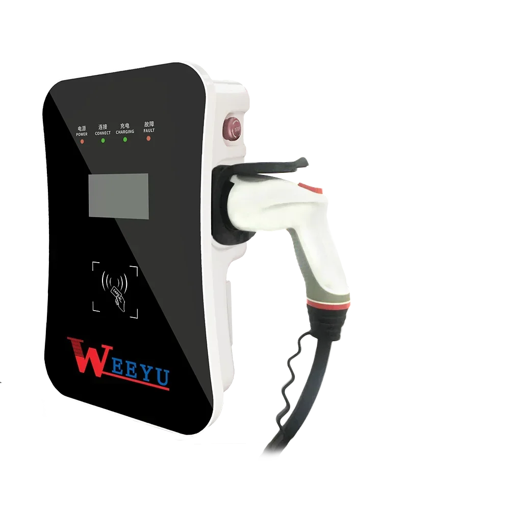 

AC 7kW Wall-mounted EV Charging Station Type 2 for Electric Vehicle Charger