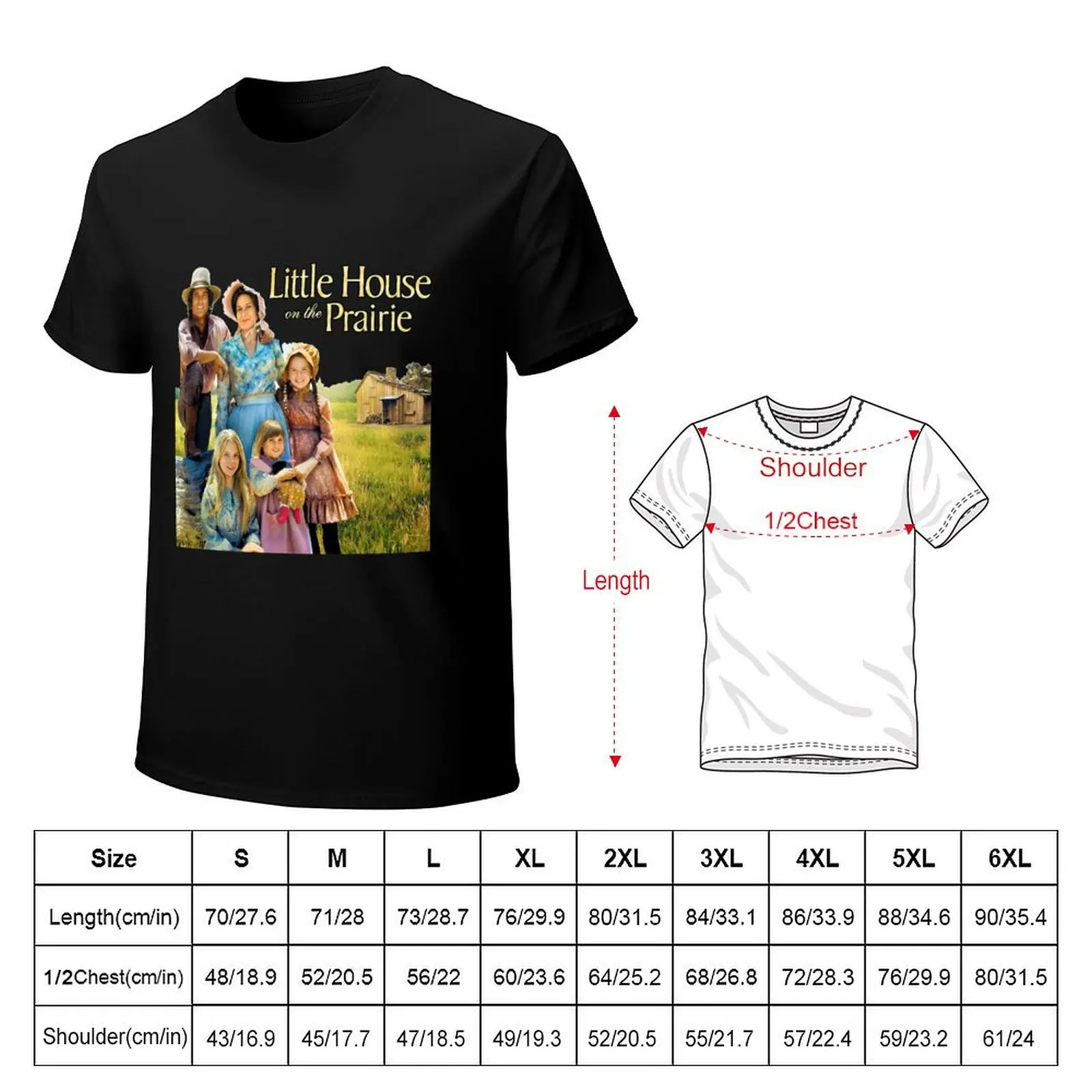 Little House On The Prairie Funny Vintage Gift Men Women, Pink T-Shirt Sun Protective Outdoor Tee Top