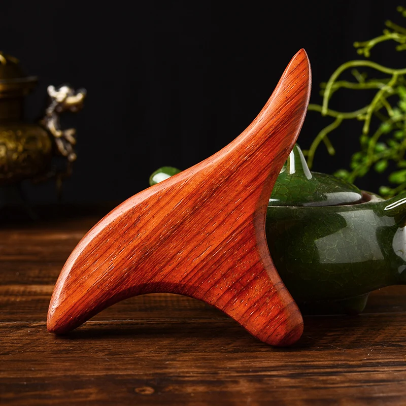 Portable Lightweight Wood Massage Tool Gua Sha for Lymphatic Facial Massage and Muscle Relief Scraping Body Tool for Relaxation