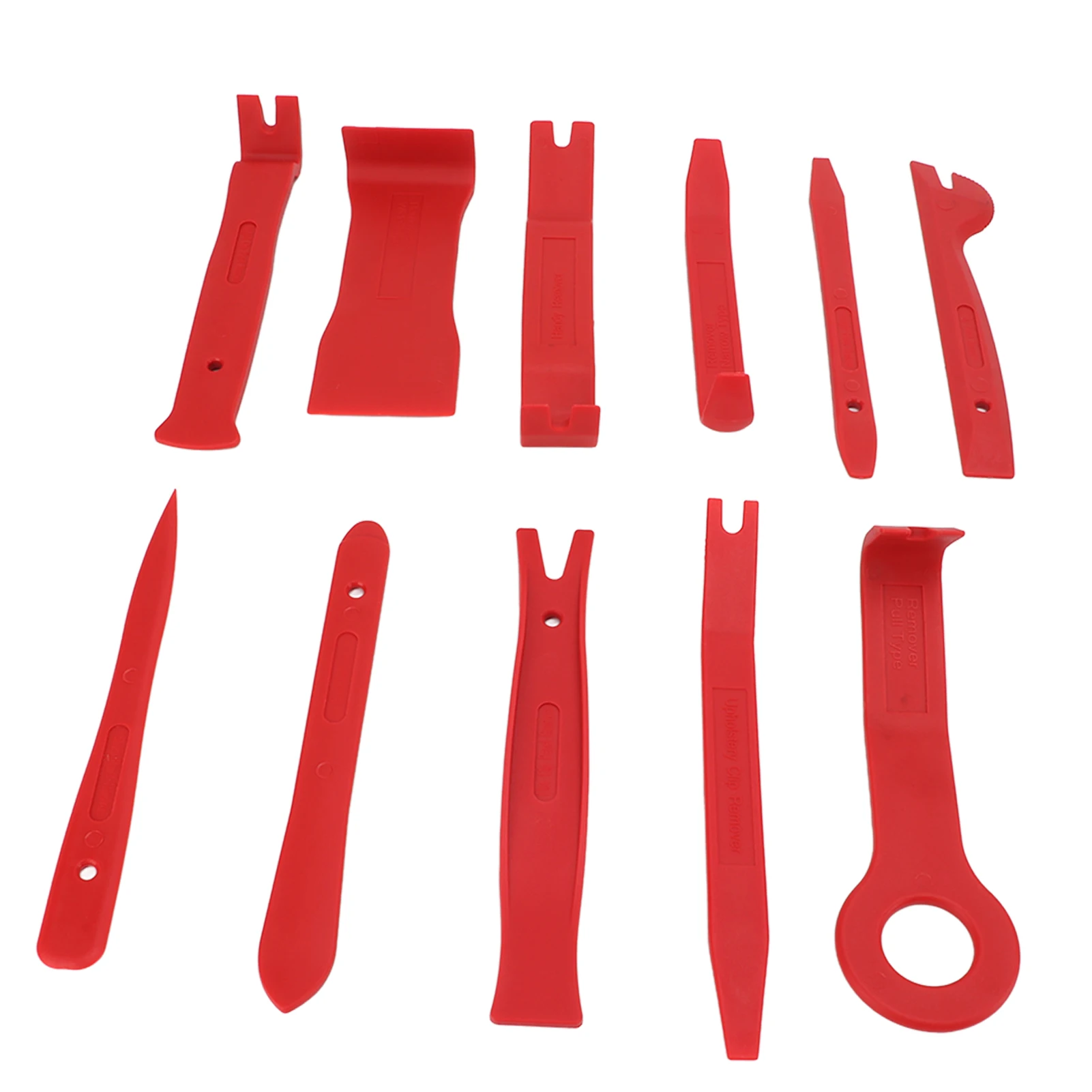 11PCS Trim Removal Tool Set Ergonomic Scratch Proof Lossless for Car Audio Radio Door Panel Repairing