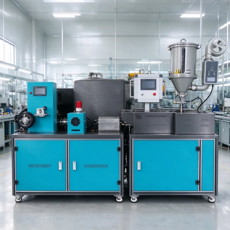 3D Consumables Extrusion Machine 380V Industrial Power Stable Extrusion High Output PETG Filament For PEEK Nylon TPU
