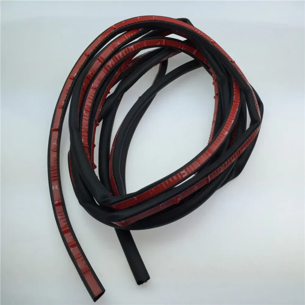 4 Meters For 400cm Car Noise and Dust Seal Strip Adhesive Strip Installation 12mm X14mm Packing Free Shipping