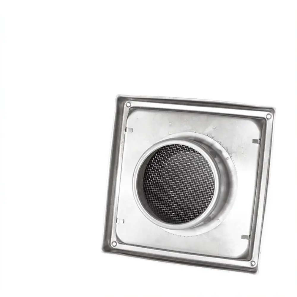 Heavy Duty 304 Stainless Steel Ventilation Exhaust Hood Anti Backflow Air Vent Cap For Dryer Kitchen Duct Ventilation