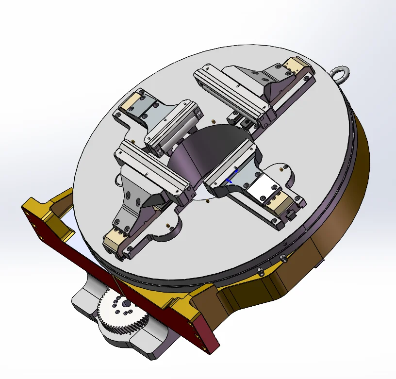 Automatic chuck rotating device 165 is suitable for clamping round/square pipes in numerical control laser tube cutters