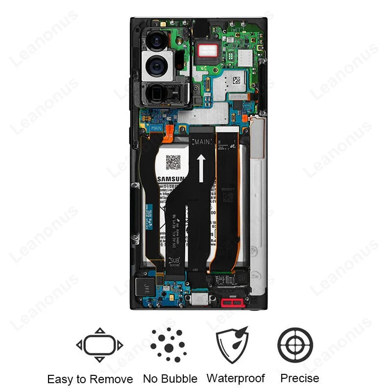 Tear Down Skin for Samsung Galaxy Note 20 Ultra 10 Plus Back Protector Film Cover Circuit Board  Wrap Unique Sticker