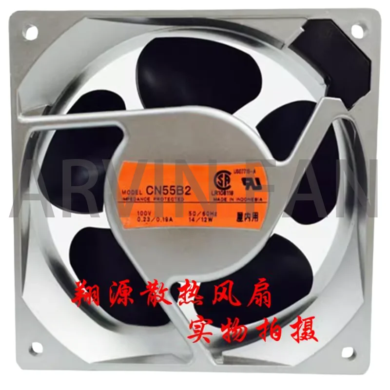 

CN55B2 Охлаждающий вентилятор 100 В 0,23 А/0,19 А 14/12 Вт