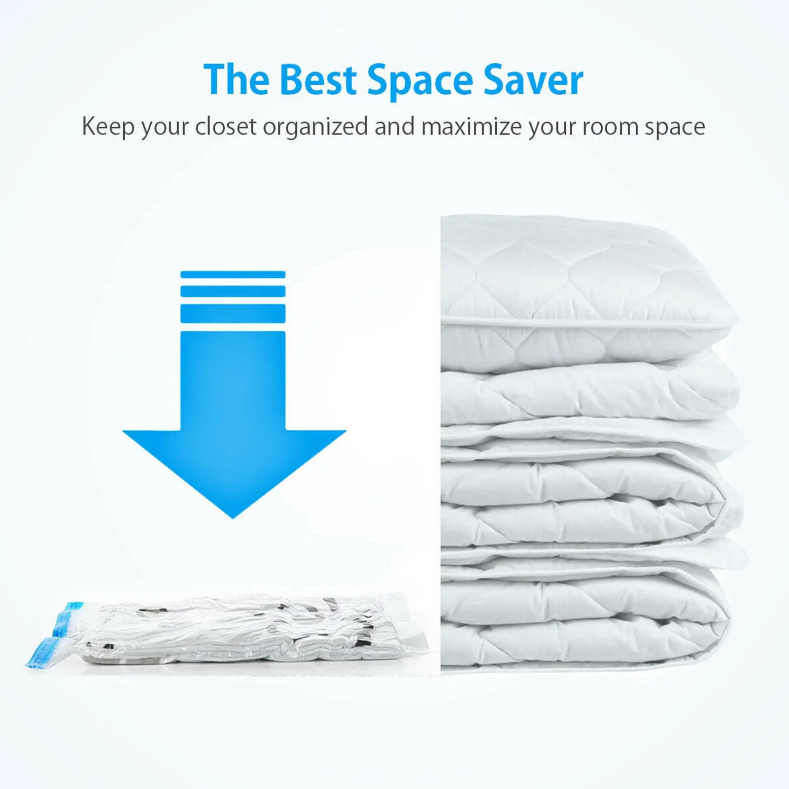 Powerful Vacuum Pump Electric Air Pump Vacuum Sealed Compression Bag for Clothes Storage Bags Electric Sealer Machine