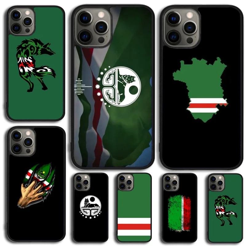 Chechen Coat Of Arms Phone Case Cover For iPhone 15 16 14 Plus 11 12 mini 13 Pro Max Apple X XR XS max