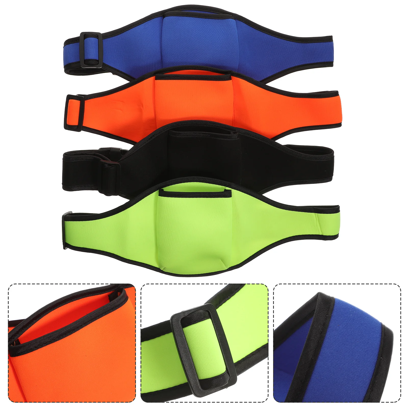 

4Pcs Microphone Waist Pouches Mic Belt Holders Premium Carrier Bags for Fitness Yoga Microphone Belt Pouches Mic Waist Belts