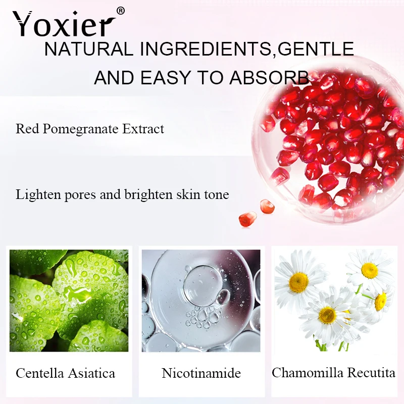 Yoxier Face Serum Anti-Oxidant Anti-Aging Moisturizing Shrink Pores Nourishing Improving Rough Nicotinamide Beauty Skin Care