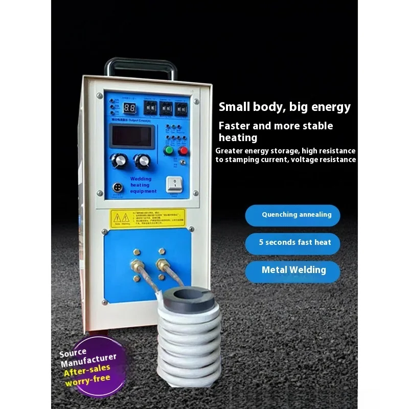 Machine de Chauffage par Induction Morte, Soudage de Métaux, Forgeage, Trempe, Recuit, Brasage, Équipement de Fusion à Chaud
