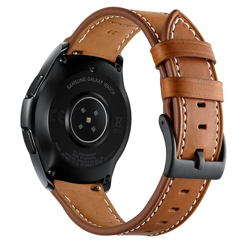 Cinturino in pelle per Garmin Forerunner 165 255 265 Cinturino di ricambio musicale per Garmin Venu Sq 2 Approach S40 S42 Accessori