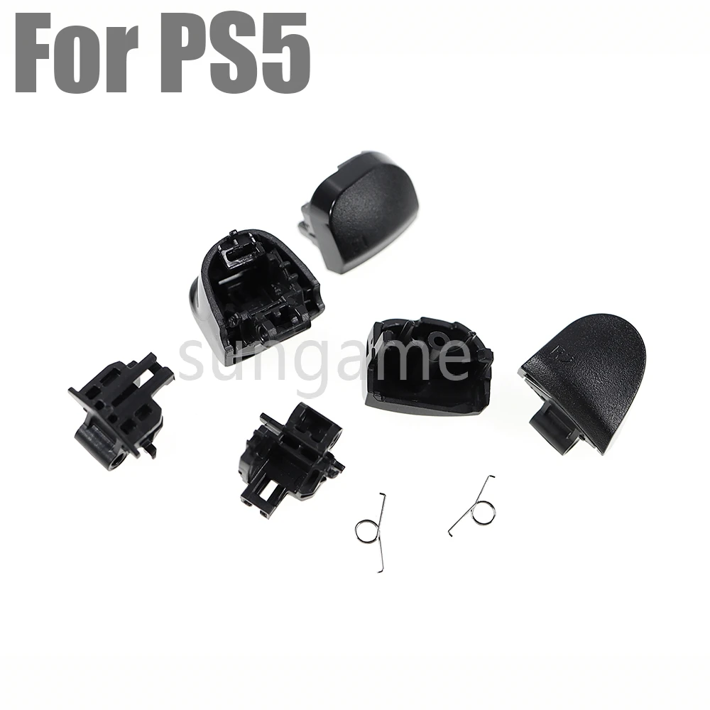 1set FOR PS5 L1 R1 L2 R2 Bracket Trigger Shaft Spring Full Set Buttons For PS 5