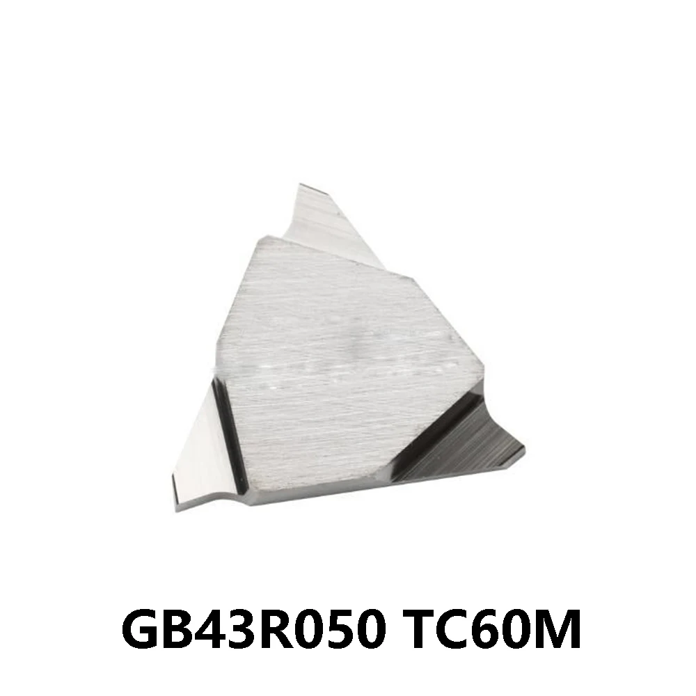 GB43R GB43 R 050 GB43R050R TC60M Carbide Inserts Original CNC Lathe Cutter Shank Turning Tools Machine Plates Holder Hard Knife