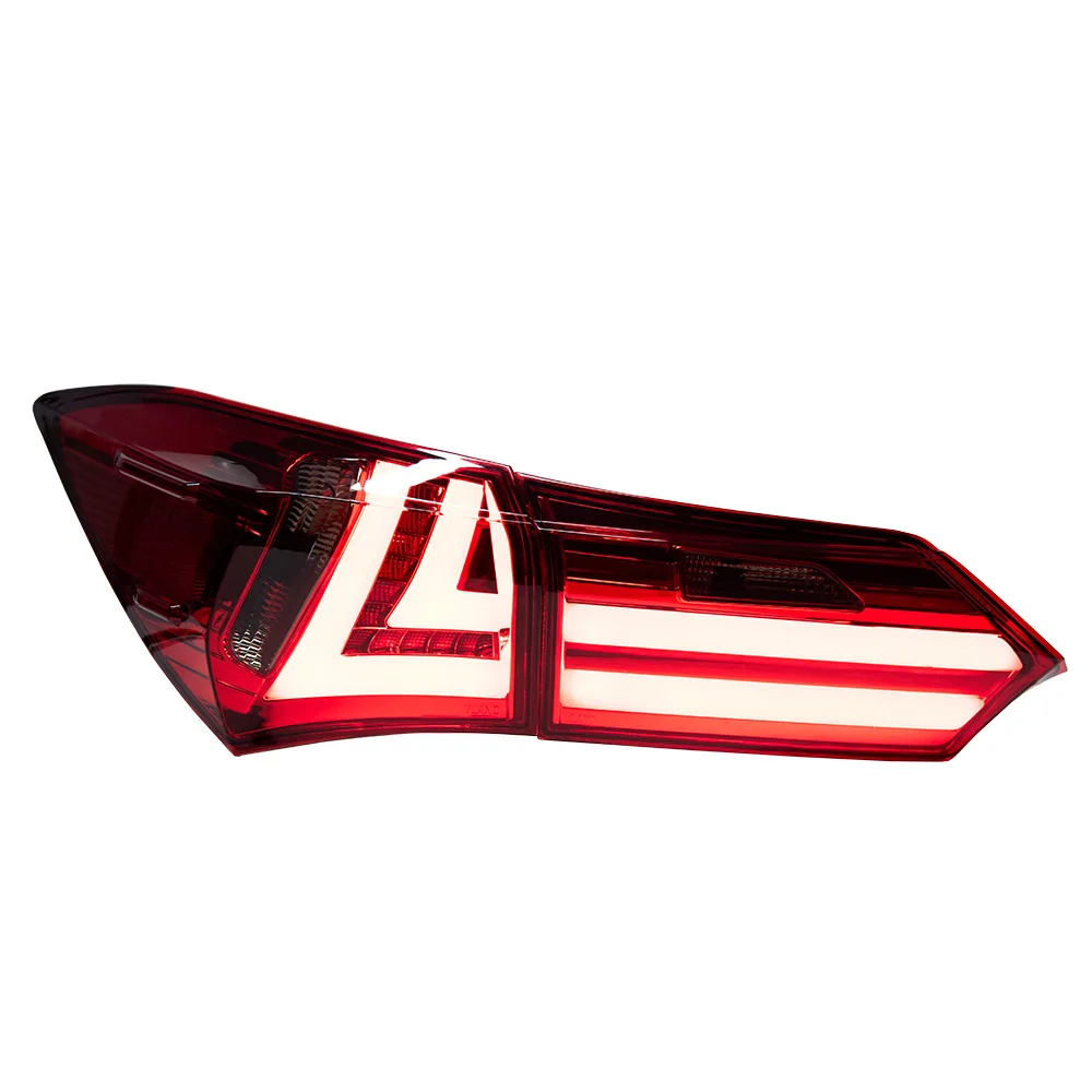 2014-2017 for Toyota for Corolla LED Auto Rear Lamps Assembly Lexus Design Turn Signal Tail Lights Car Taillight Accessories