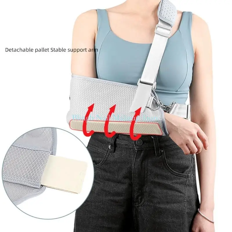 28TA Comfortable Elbow Wrist Immobilizer Reinforced Plastic Frame Multiple Point Fixation Systems