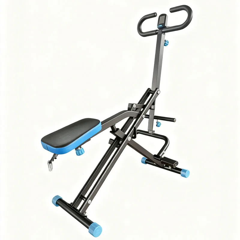 Multifunctional Indoor Gym Horse Riding Machine Foldable Full Body Abdominal Core Trainer Adjustable Fitness Equipment