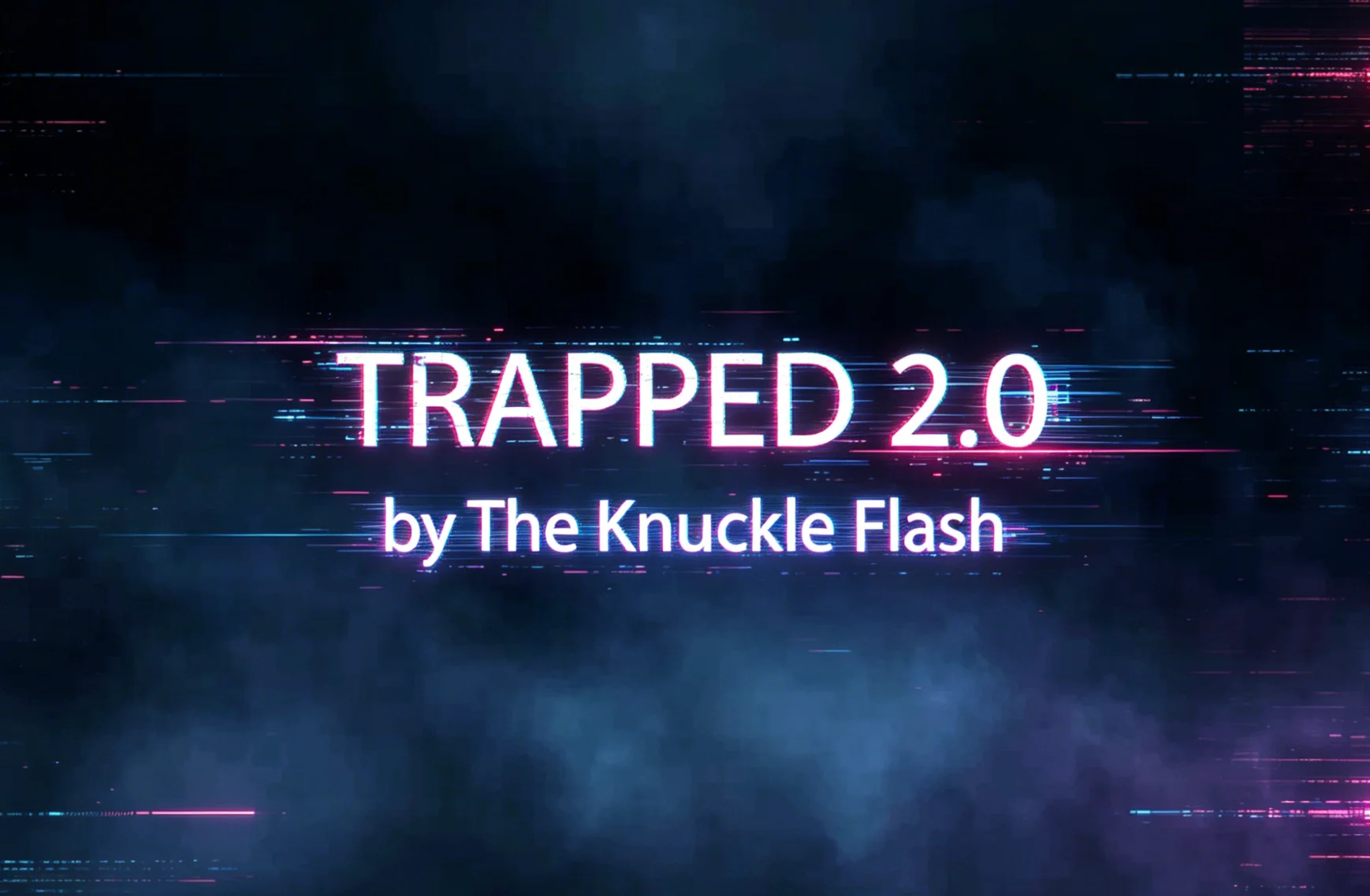 The Knuckle TRAPPED 2.0 Gimmicks Ghost Card Prapped Pro Flash Card, Trucos de Magia, Magia de Cerca, Ilusiones, Magia de Póker, Espectáculo de Magia