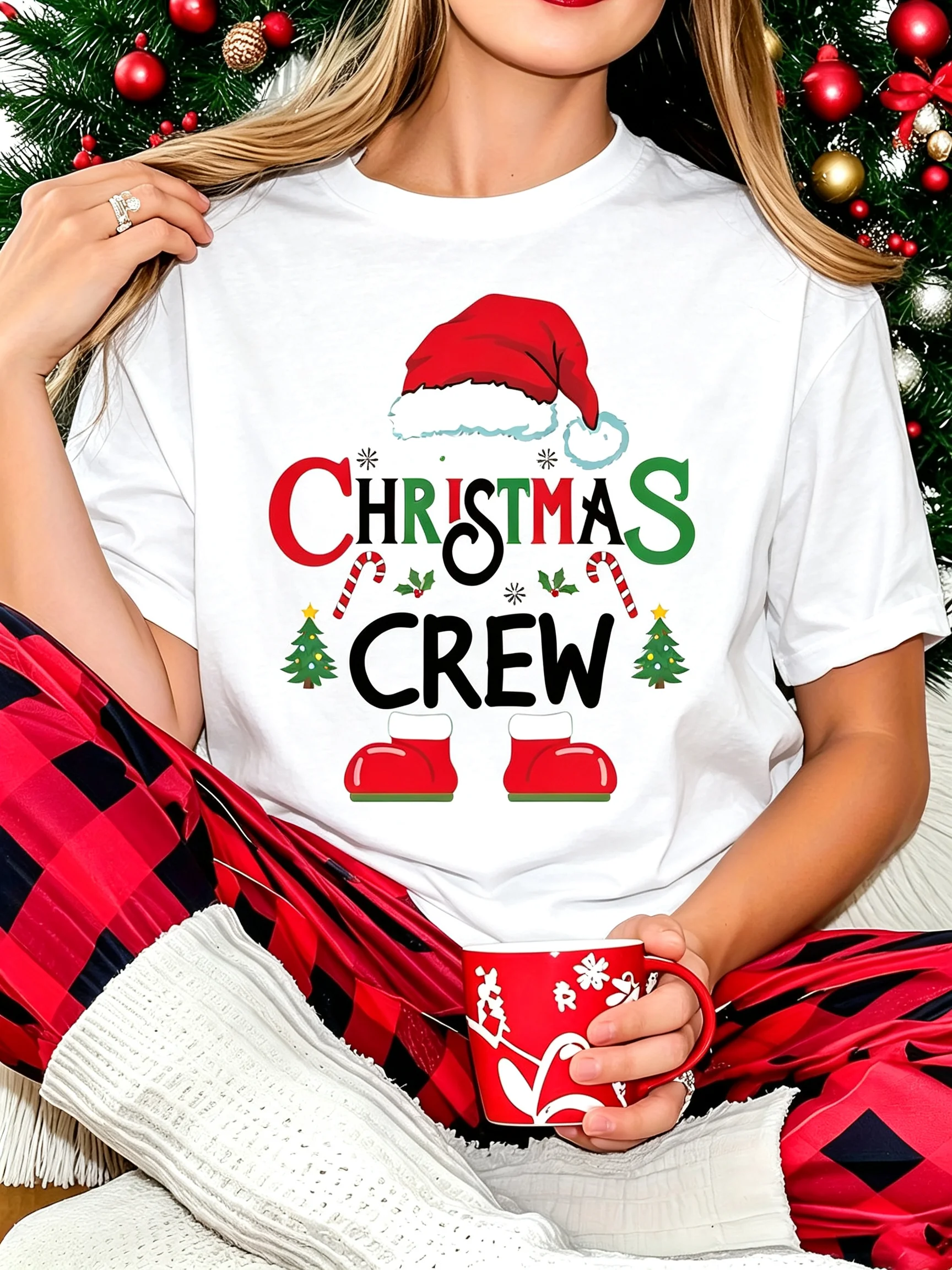 Weihnachts-T-Shirt mit Santa-M – Family Tree Print Bewertung und Preis