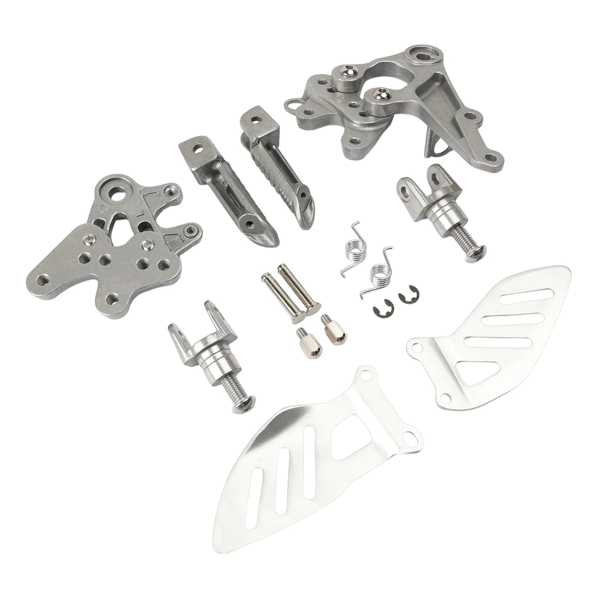 Motorcycle Front Footpegs Foot Pegs Footrest Pedals Bracket For Suzuki GSXR 1000 GSXR1000 GSX-R1000 2005 2006 2007 2008 K5 K6 K7