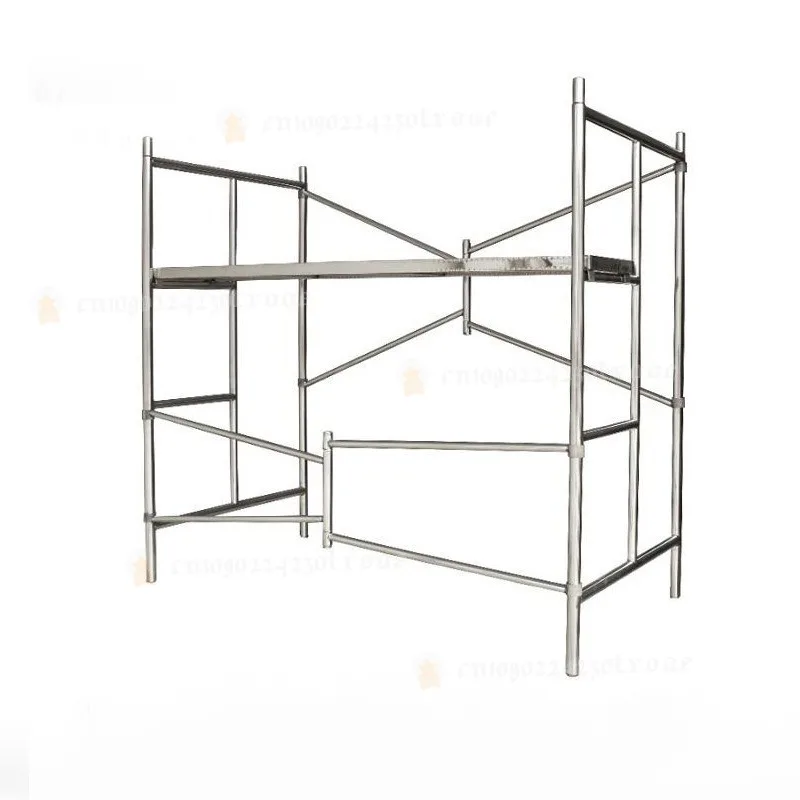 Small Movable Shelf Scraping Putty Stirrup Movable Folding Scaffold Aluminum Scaffolding Ladders Construction Engineering Ladder