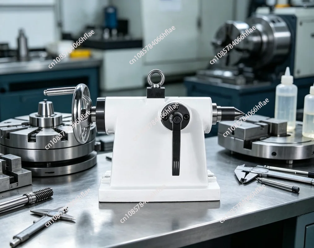 TS-135 Tailstock for CNC Rotary Table, 135mm Center Height Rotary Axis Support Tailstock